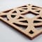 Ekena Millwork Extra Small Brownsville Decorative Fretwork Wood Wall Panels, Alder, 7 3/8"W x 7 3/8"H x 3/8"T WALW08X08X0375BNEAL - alternate 5